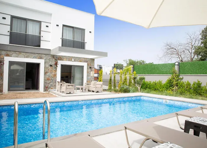 Bd4108 Two Bedroomed Withpool Inbodrumyalikavak Bodrum