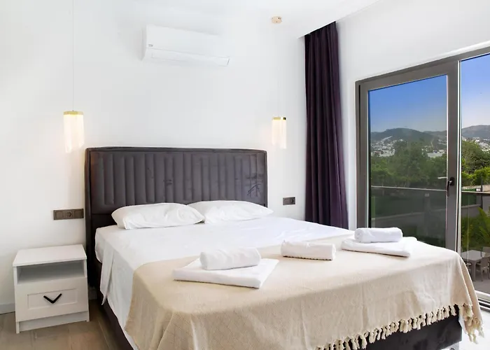 Bd4108 Two Bedroomed Withpool Inbodrumyalikavak Villa *